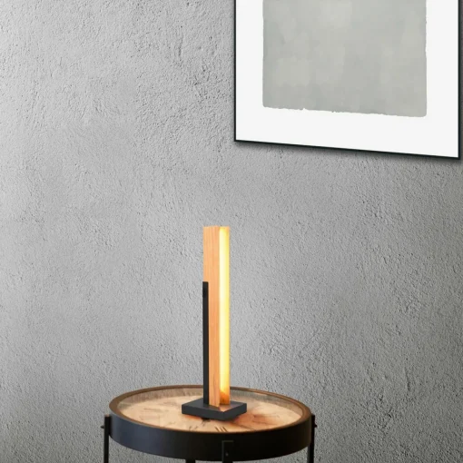 Trio Lighting Lampe de table LED Kerala avec variateur tactile| Lampes À Poser Led|Lampes À Poser Et Lampes De Table