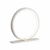Mantra Iluminación Lampe de table LED Kitesurf, aluminium, Ø 19,3 cm, blanc| Lampes À Poser Led|Lampes À Poser Et Lampes De Table