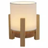 Näve Lampe de table LED Madita, hauteur 19 cm, Natur/blanc| Lampes À Poser Led|Lampes À Poser Et Lampes De Table