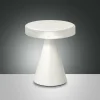 Fabas Luce Lampe de table LED Neutra, hauteur 20 cm, blanc, variateur tactile| Lampes À Poser Led|Lampes À Poser Et Lampes De Table