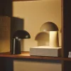 DFTP by Nordlux Lampe de table LED rechargeable Faye Portable, beige, intensité variable,| Lampes À Poser Led|Lampes À Poser Et Lampes De Table