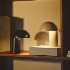 DFTP by Nordlux Lampe de table LED rechargeable Faye Portable, beige, intensité variable,| Lampes À Poser Led|Lampes À Poser Et Lampes De Table