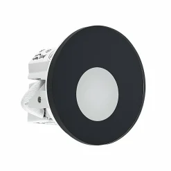 Molto Luce Lampe encastrable LED Wall 68R Glass RD, noir, aluminium, CCT| Spots Encastrés Led|Luminaires Led D'Intérieur