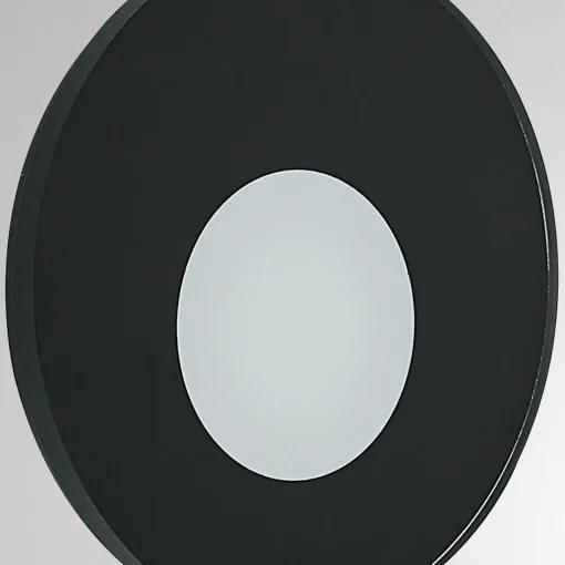 Molto Luce Lampe encastrable LED Wall 68R Glass RD, noir, aluminium, CCT| Spots Encastrés Led|Luminaires Led D'Intérieur
