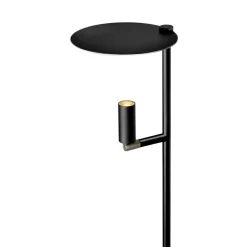 Carpyen Lampe LED Kelly, spot réglable, noire/nickel| Lampes À Poser Led|Lampes À Poser Et Lampes De Table