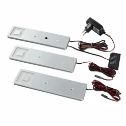 Heitronic Lampe LED pour meubles Imola, lot de 3| Luminaires Led D'Intérieur