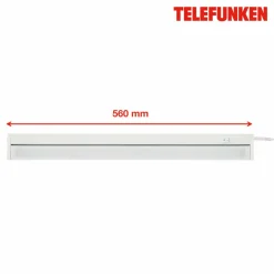 Telefunken Lampe meuble LED Hestia 4 000 K 1 000 lm blanche| Luminaires Led D'Intérieur