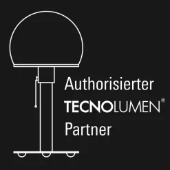 TECNOLUMEN Lampe multi-usages Square avec LED et câble rouge| Lampes À Poser Led|Lampes À Poser Et Lampes De Table