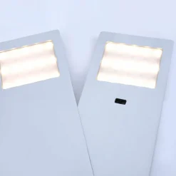 Paul Neuhaus Lampe pour meubles LED Helena, 19 x 7 cm, lot de 2, capteur, métal| Luminaires Led D'Intérieur