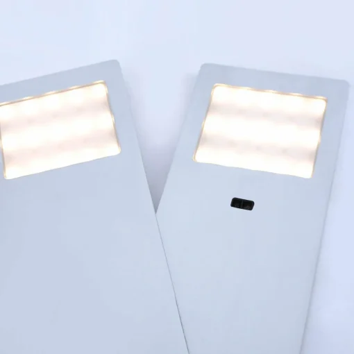 Paul Neuhaus Lampe pour meubles LED Helena, 19 x 7 cm, lot de 2, capteur, métal| Luminaires Led D'Intérieur