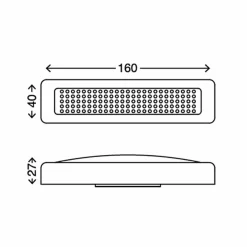 Briloner Lampe pour meubles LED Pusi, à piles| Luminaires Led D'Intérieur