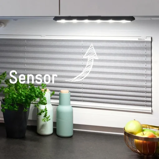Müller-Licht Lampe sous meuble LED Mobina Sensor 30 noire| Luminaires Led D'Intérieur
