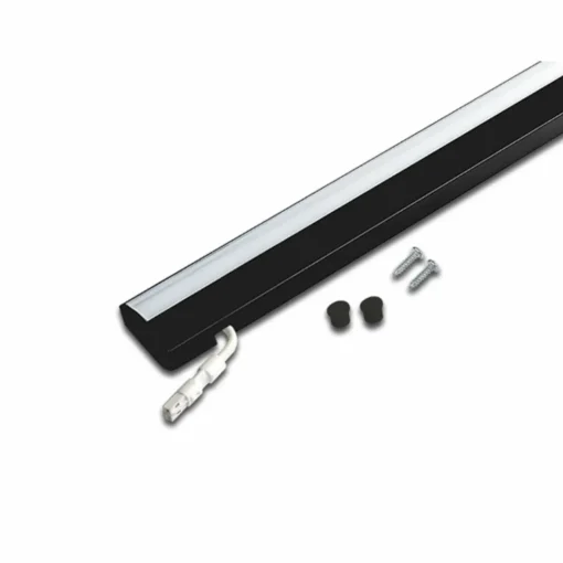 Hera Lampe sous meuble LED ModuLite F, noir, 60 cm, 4.000 K Alu| Luminaires Led D'Intérieur
