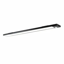 ORION Lampe sous meuble LED Norman, noir, batterie, capteur, USB| Luminaires Led D'Intérieur
