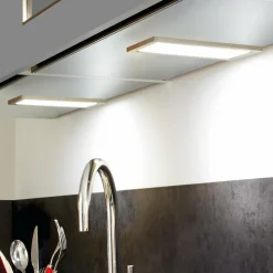 Hera Lampe sous meuble LED Sky par 2 4 000 K noire| Luminaires Led D'Intérieur