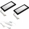 Hera Lampe sous meuble LED Sky par 2 3 000 K noire| Luminaires Led D'Intérieur