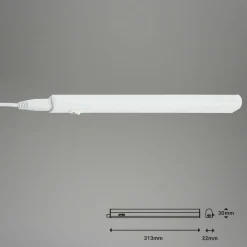 Briloner Lampe sous meuble LED Took 31,3 cm 400 lm 4 000 K| Luminaires Led D'Intérieur