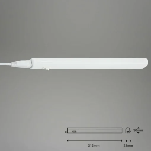 Briloner Lampe sous meuble LED Took 31,3 cm 400 lm 4 000 K| Luminaires Led D'Intérieur