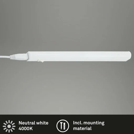 Briloner Lampe sous meuble LED Took 31,3 cm 400 lm 4 000 K| Luminaires Led D'Intérieur