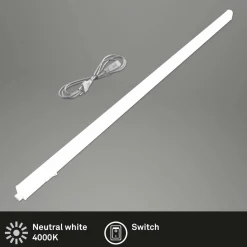 Briloner Lampe sous meuble LED Took blanc 4.000 K 87,3 cm| Luminaires Led D'Intérieur