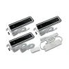 Hera Lampe sous meuble LED U-Pad F, set de 3 pièces 4.000K noir capteur| Luminaires Led D'Intérieur