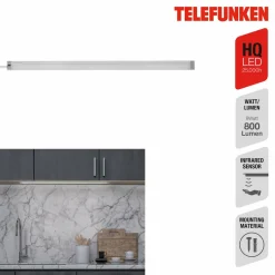Telefunken Lampe sous meuble LED Zeus, longueur 57 cm| Luminaires Led D'Intérieur