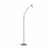 Lindby Lampe sur pied Gwendolin, couleur nickel, 1 lampe| Lampadaires Led|Lampadaires