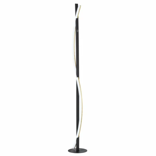 FISCHER & HONSEL Lampe sur pied LED Bridge capteur dim CCT noire| Lampadaires Led|Lampadaires