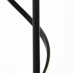 Brilliant Lampe sur pied LED Eunice, hauteur 150 cm, noir, métal| Lampadaires Led|Lampadaires