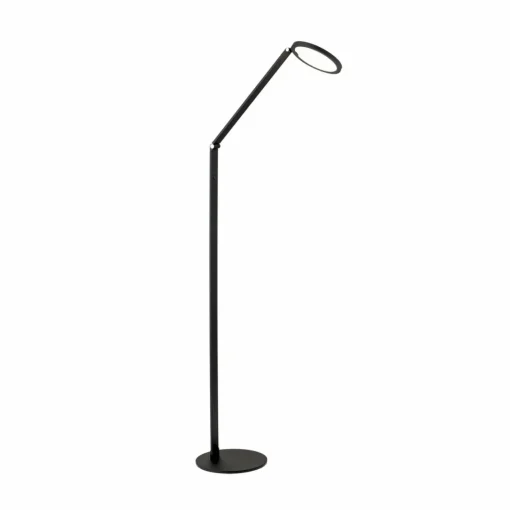 ORION Lampe sur pied LED Fati, hauteur 136 cm, noir, aluminium, variateur| Lampadaires Led|Lampadaires
