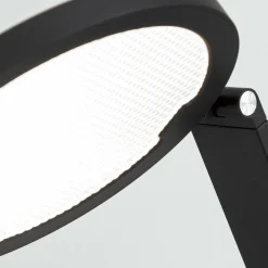 ORION Lampe sur pied LED Fati, hauteur 136 cm, noir, aluminium, variateur| Lampadaires Led|Lampadaires