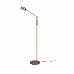 Trio Lighting Lampe sur pied LED Franklin, variateur, ancien| Lampadaires Led|Lampadaires
