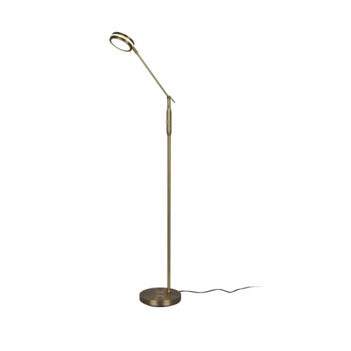 Trio Lighting Lampe sur pied LED Franklin, variateur, ancien| Lampadaires Led|Lampadaires