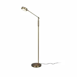 Trio Lighting Lampe sur pied LED Franklin, variateur, ancien| Lampadaires Led|Lampadaires