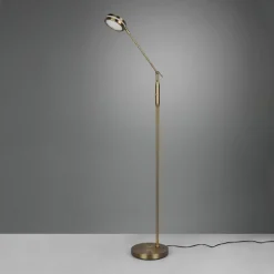 Trio Lighting Lampe sur pied LED Franklin, variateur, ancien| Lampadaires Led|Lampadaires