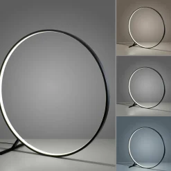 Paul Neuhaus Lampe sur pied LED Hula CCT avec télécommande Ø 100cm| Lampadaires Led|Lampadaires