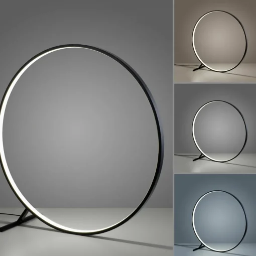 Paul Neuhaus Lampe sur pied LED Hula CCT avec télécommande Ø 100cm| Lampadaires Led|Lampadaires