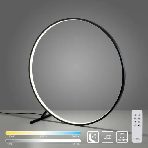 Paul Neuhaus Lampe sur pied LED Hula CCT avec télécommande Ø 100cm| Lampadaires Led|Lampadaires