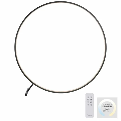 Paul Neuhaus Lampe sur pied LED Hula CCT avec télécommande Ø 100cm| Lampadaires Led|Lampadaires