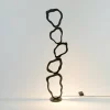 Holländer Lampe sur pied LED Infernale, noir/argent, 5 lampes, fer| Lampadaires Led|Lampadaires