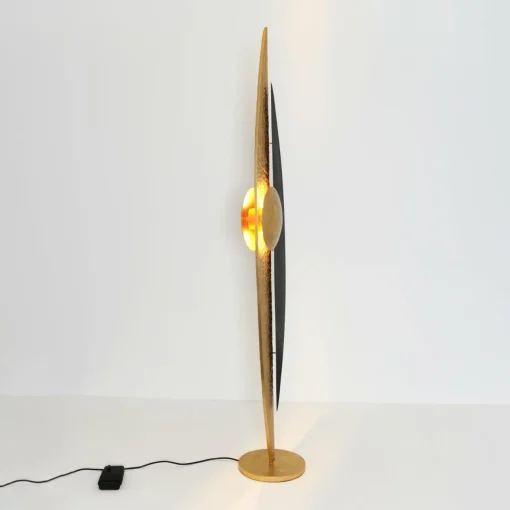 Holländer Lampe sur pied LED La Presa indirecte or/noir/brun| Lampadaires Led|Lampadaires