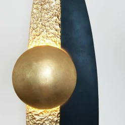 Holländer Lampe sur pied LED La Presa indirecte or/noir/brun| Lampadaires Led|Lampadaires