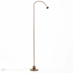 Busch Lampe sur pied LED Mini, bras flexible, antique, 5.000K| Lampadaires Led|Lampadaires