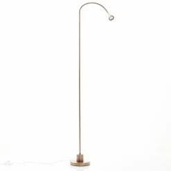Busch Lampe sur pied LED Mini, bras flexible, antique, 5.000K| Lampadaires Led|Lampadaires
