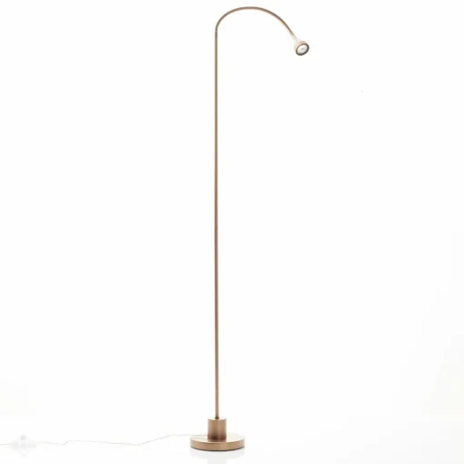 Busch Lampe sur pied LED Mini, bras flexible, antique, 5.000K| Lampadaires Led|Lampadaires