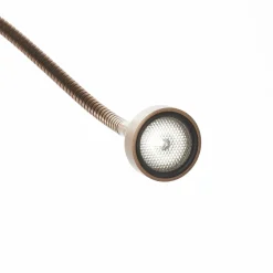 Busch Lampe sur pied LED Mini, bras flexible, antique, 5.000K| Lampadaires Led|Lampadaires