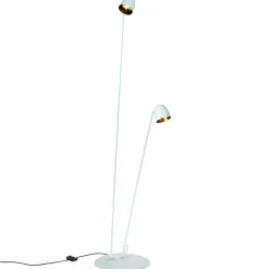 B.lux Lampe sur pied LED orientable Speers F blanc| Lampadaires Led|Lampadaires