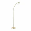 FISCHER & HONSEL Lampe sur pied LED Pool, couleur laiton, hauteur 160 cm, métal, CCT| Lampadaires Led|Lampadaires