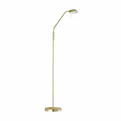 FISCHER & HONSEL Lampe sur pied LED Pool, couleur laiton, hauteur 160 cm, métal, CCT| Lampadaires Led|Lampadaires