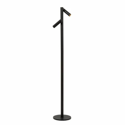 Lucide Lampe sur pied LED rechargeable Antrim, noir, à 2 lampes, IP54, intensité| Lampadaires Led|Lampadaires